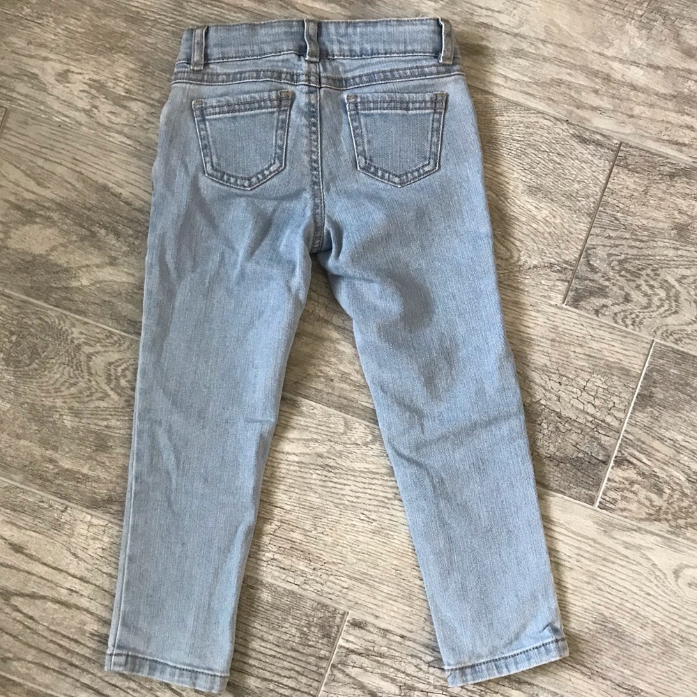 Carters Adjustable Denium Jeans, 4T - Picture 4 of 6